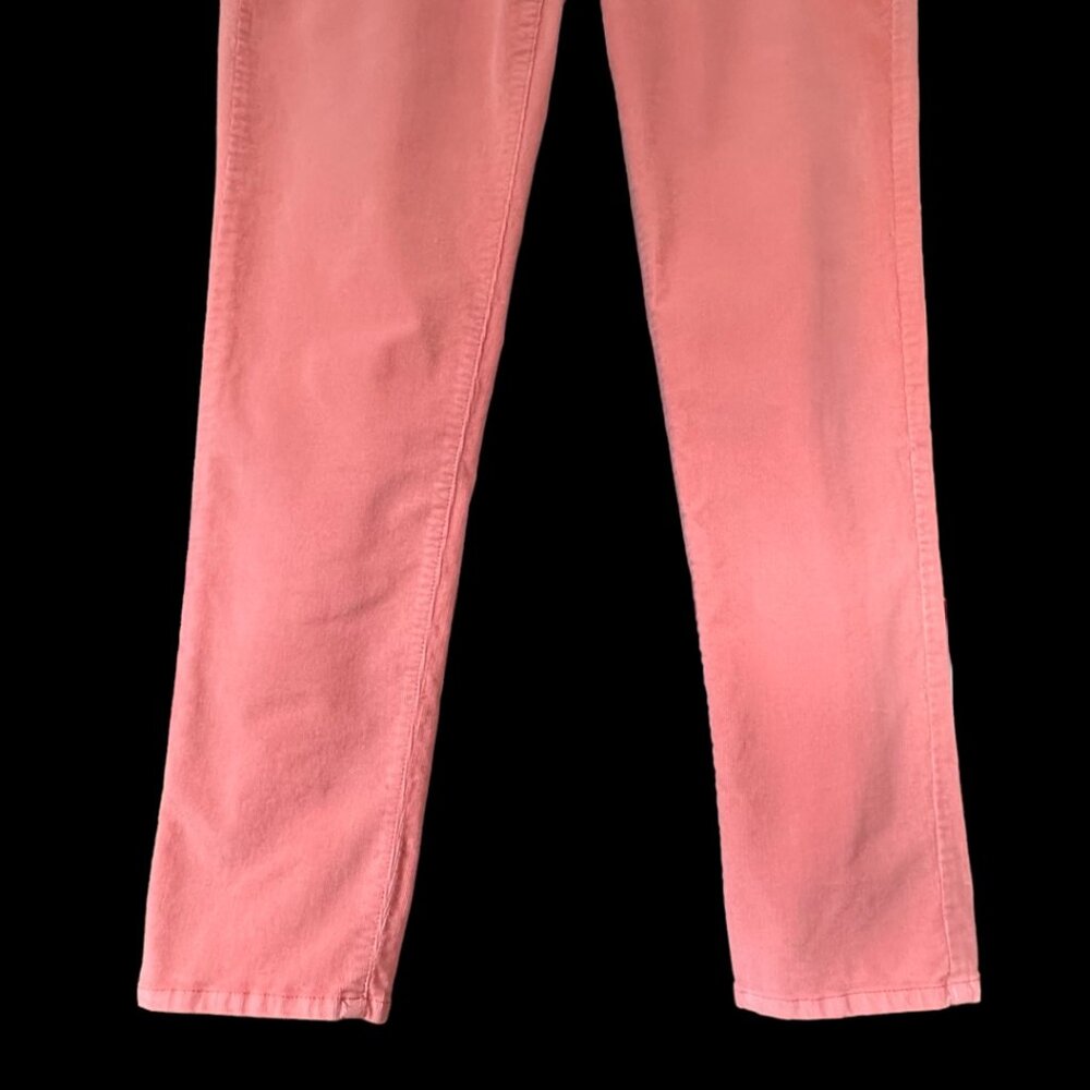 American Eagle Outfitters Pants Jeggings 14 Pink Super Stretch Low Corduroy EUC - Picture 8 of 13